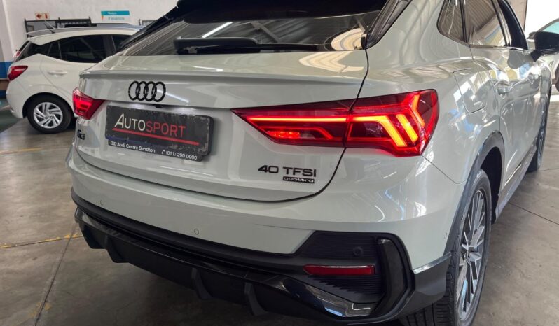 2022 Audi Q3 Sportback 40TFSI Quattro S Line full